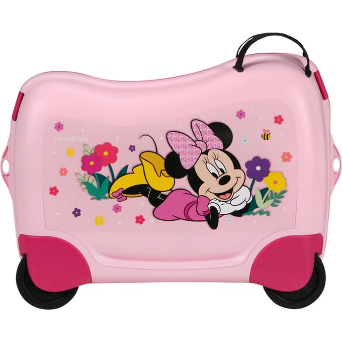 Samsonite Kinderkoffer- Dream2Go Disney Ride - on Suitcase Disney Minnie Flower Power roze 52cm