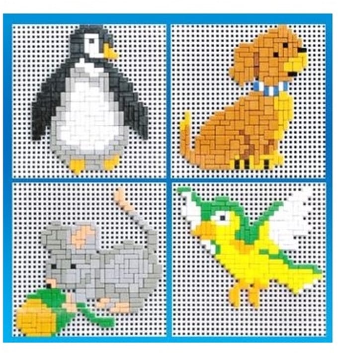 Stick-it Mijn eerste dieren 4 in 1, 800 stukjes