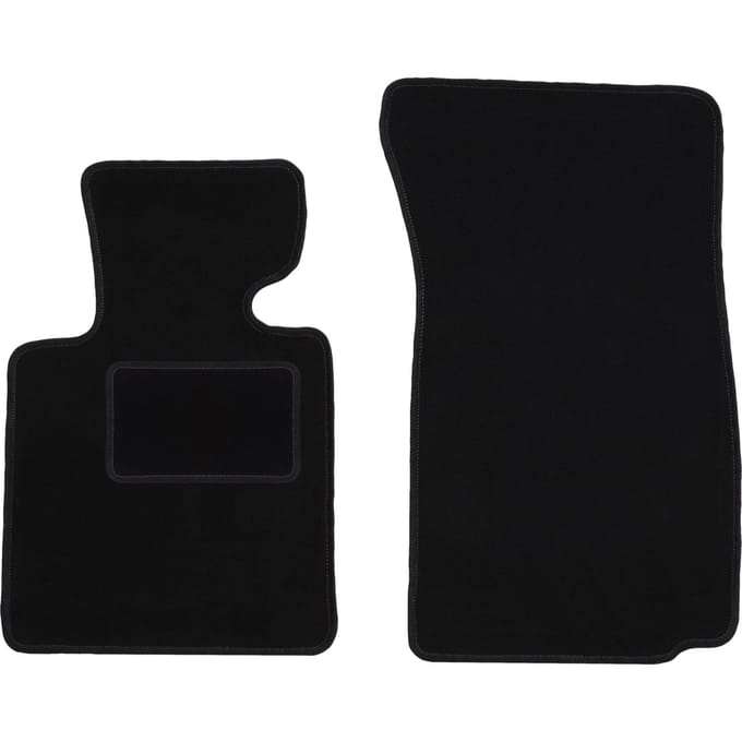 Zwarte veloursmatten voor: BMW Z4 E85 cabriolet (2002-2008)