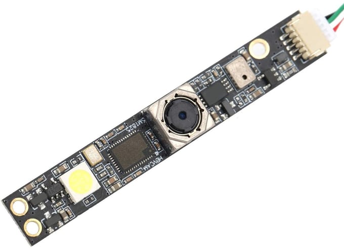 Dailygoody - USB Camera Module - 5MP camera - Heldere beelden - 60° gezichtsveld - Plug and play - Ondersteunt diverse besturingssystemen - Gesch