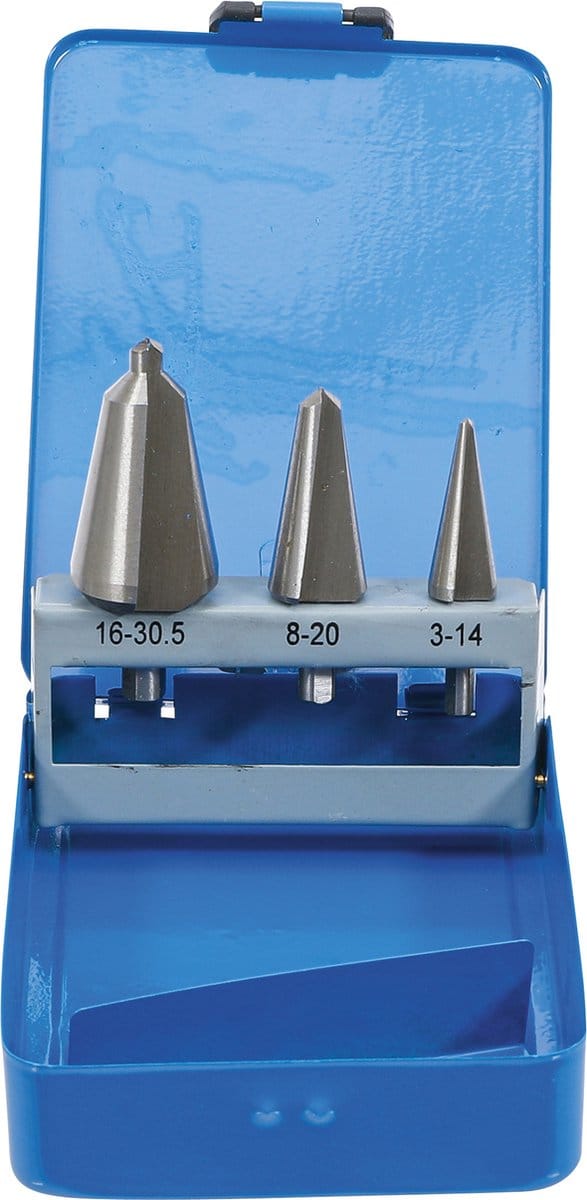 BGS Plaatboorset HSS 3 delig