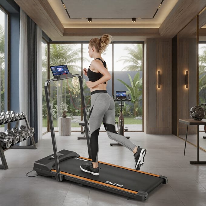 Loopband Walking Pad – LED Display – Medahomestore