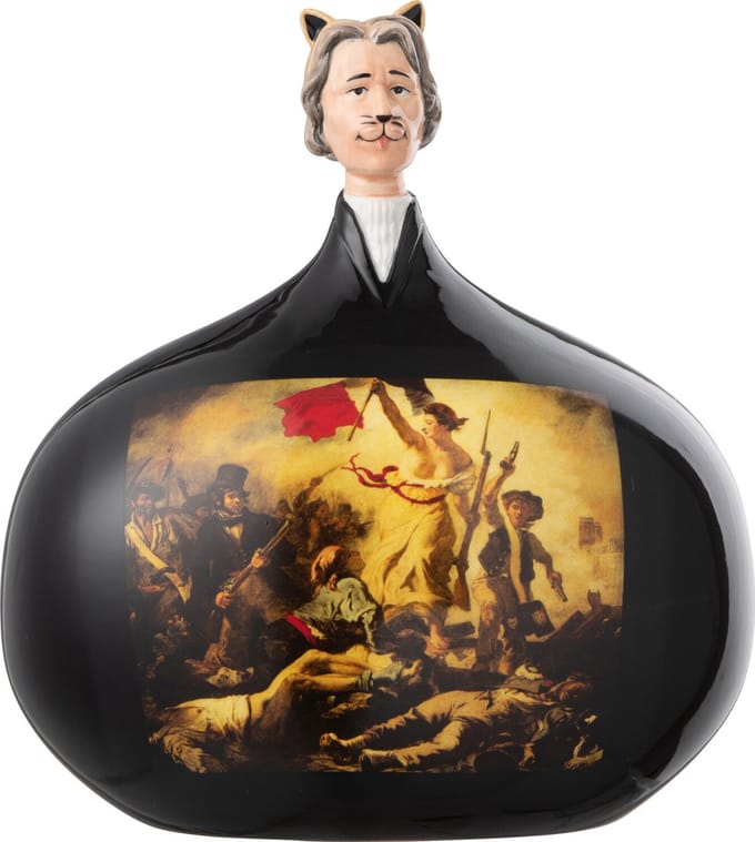 J-Line Les Chartistes Figuur Geïnspireerd Door De Vrijheid Leidt Het Volk Klein