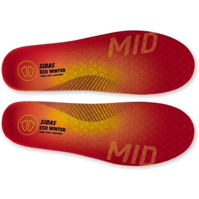 Sidas 3 feet eco winter mid neutral inlegzolen -multicolour