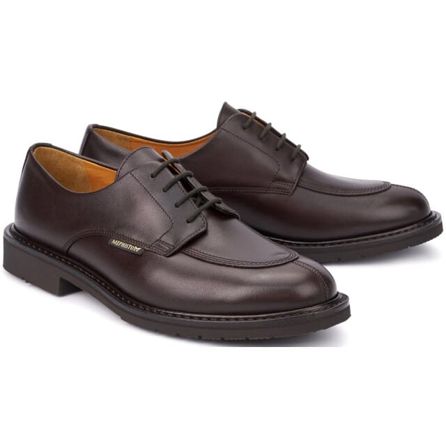 Mephisto Mike - heren veterschoen - bruin - maat 39 (EU) 6 (UK)