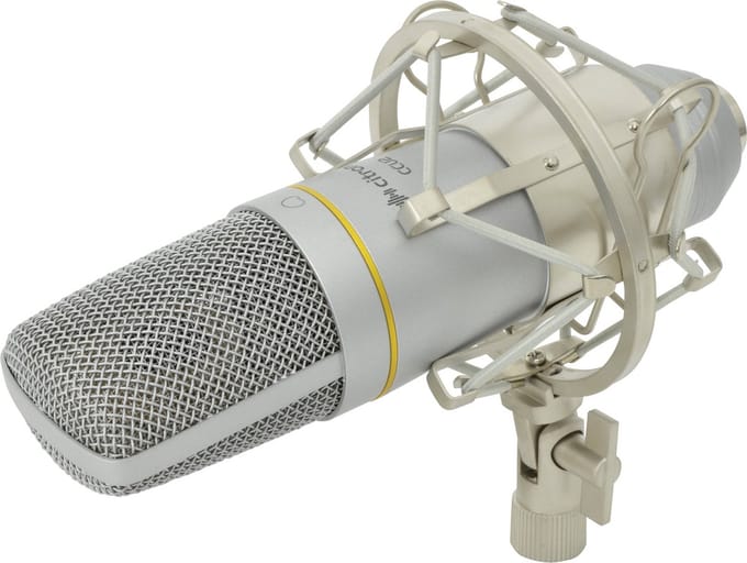 Citronic CCUSET complete usb studio microfoon set