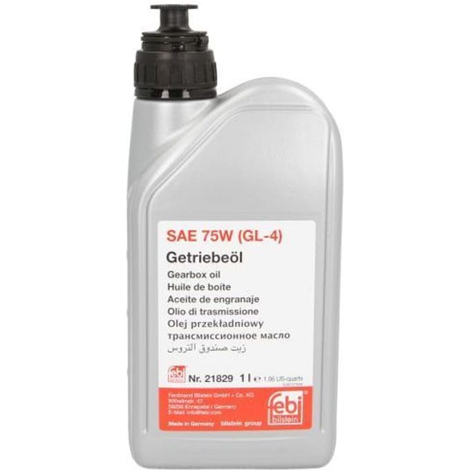 Versnellingsbakolie FEBI BILSTEIN 21829 75W GL-4, 1L