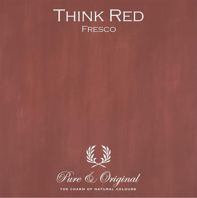 Pure & Original Fresco Kalkverf Think Red 5 L