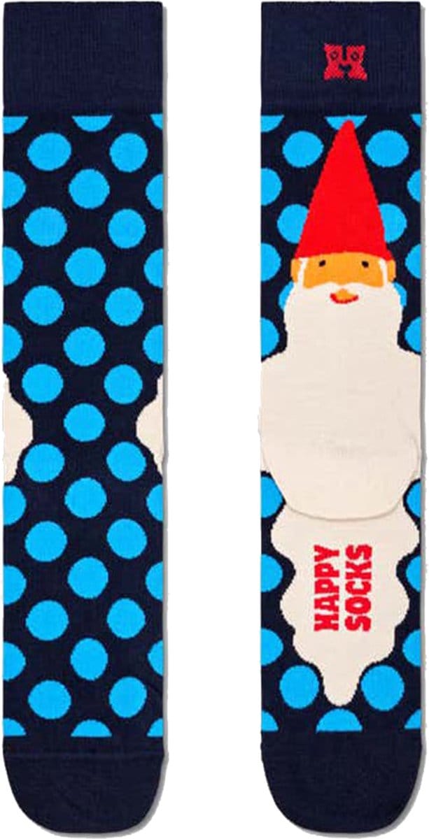 Happy Socks Santa's Beard Sock - unisex sokken - Unisex - Maat: 36 - 40