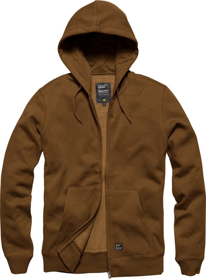 Vintage Industries Redstone hooded sweatshirt Duck S