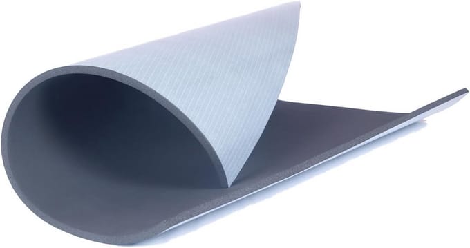 Zelfklevende Rubber Isolatie 6mm voor Bus, Camper & Voertuigen - 1m²