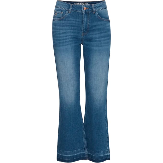 Vrouwelijke flared jeans Pulz Jeans Rosel