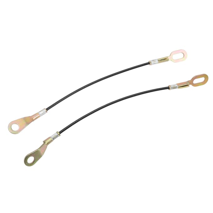 2 STUKS Achterklep Kabels Riemen Set Vervanging voor Mazda B2300 Pick-up Truck 1994?2010 gray