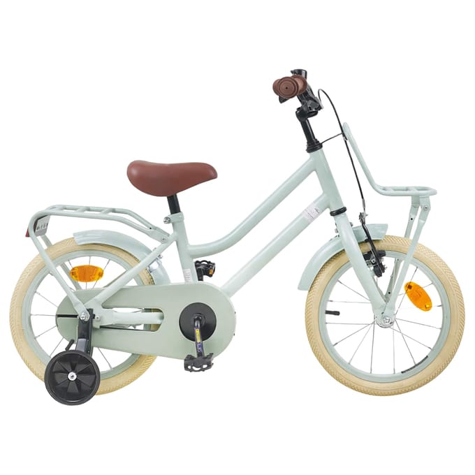 vidaXL - Kinderfiets - 12 - Inch - voor - 2-4 - jaar - oud - Lichtgroen