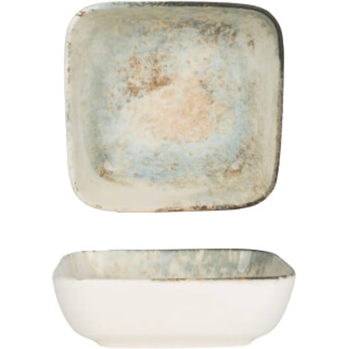 Rinart Serveerschaal - Obvara - Porselein - 10 cm - set van 2