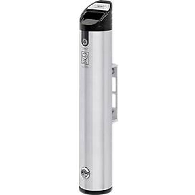 Wandasbak – aluminium – Ø 80 x H 480 mm – 2 L