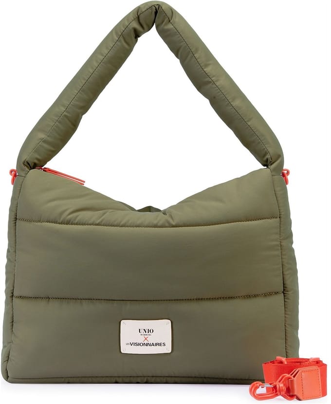 LES VISIONNAIRES Unio Hobo Schoudertas 38 cm - Dames - deep forest