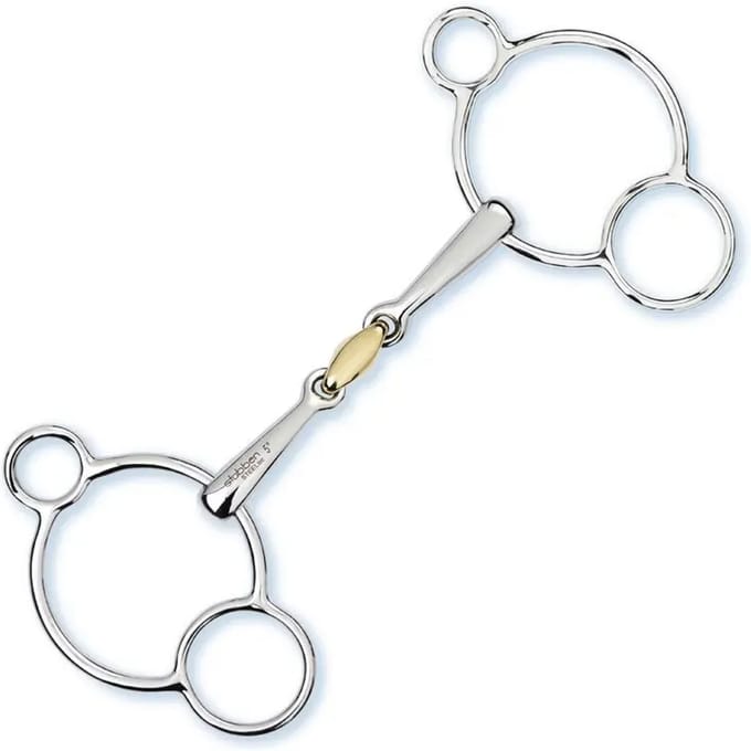 3-rings paardenbit Stübben