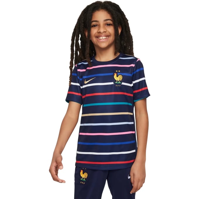 Prematch shirt kind Frankrijk Dri-FIT Academy Pro 2024/25