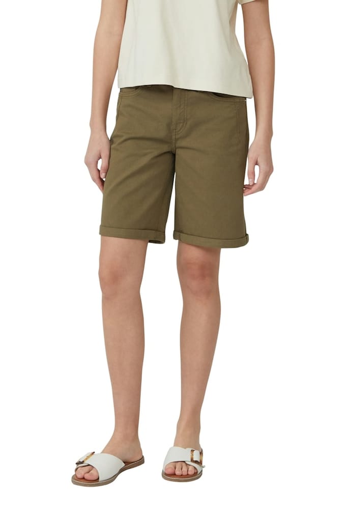 s.Oliver  Jeans Shorts Army Größe: W46 | Kurze Sporthosen Outlet | Damen | Grün