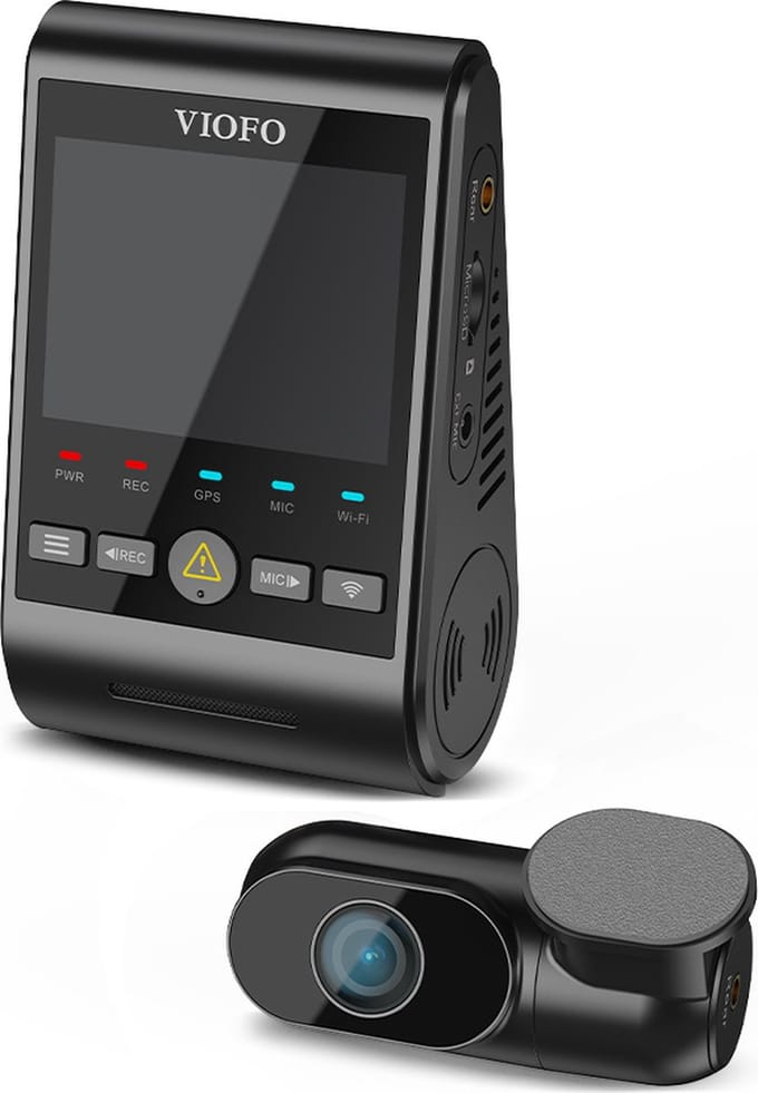 Viofo A229 2CH Duo QuadHD Wifi GPS dashcam voor auto 2023
