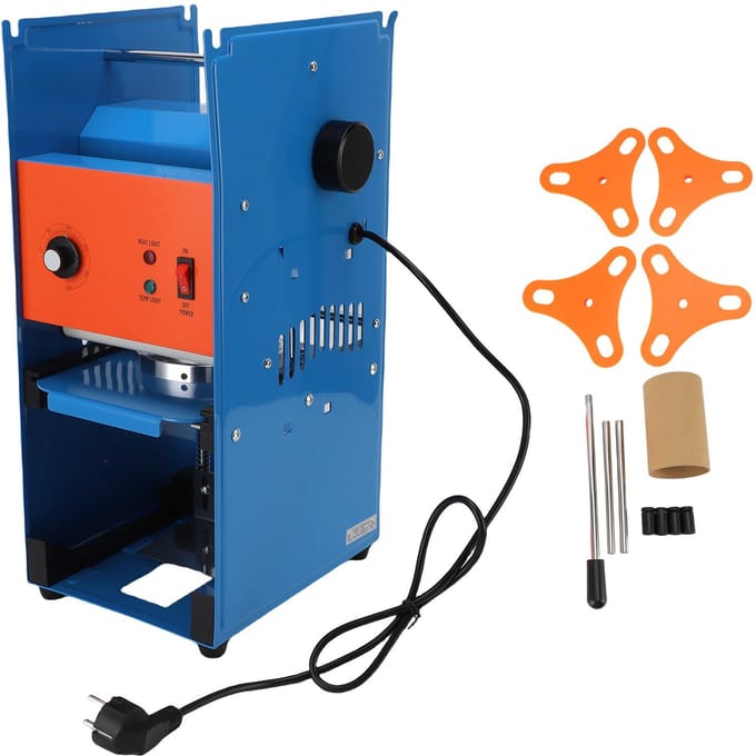 Bliksegelmachine Hoge Efficiëntie Sterke Sealeigenschappen Elektrische Bekersealer voor 75mm 90mm 95mm red