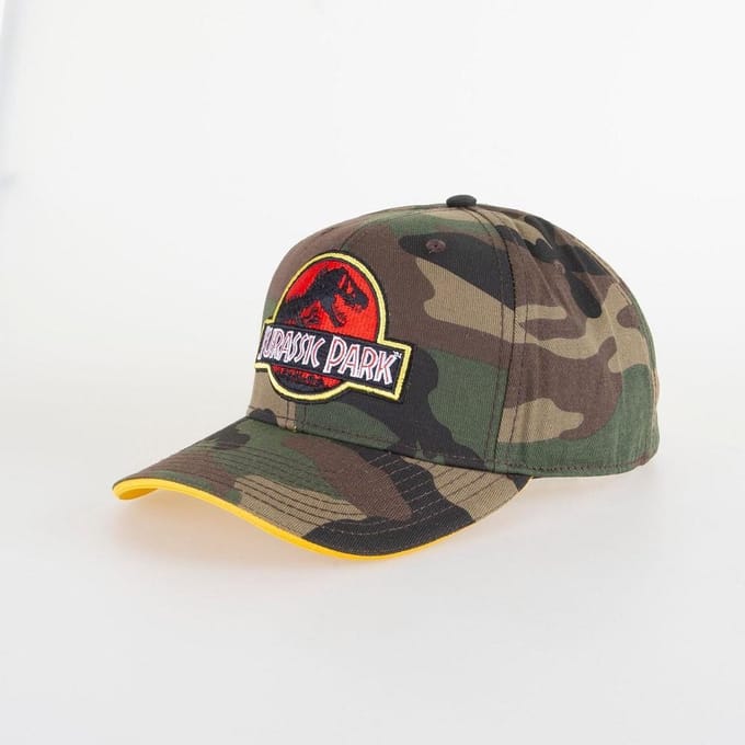 Jurassic Park - Logo Camo Baseball Cap