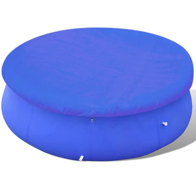 vidaXL - Zwembadhoes - rond - 90 - g/m² - 540 - cm - PE