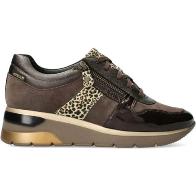Mephisto Elisia - dames sneaker - Bronze - maat 41 (EU) 7.5 (UK)