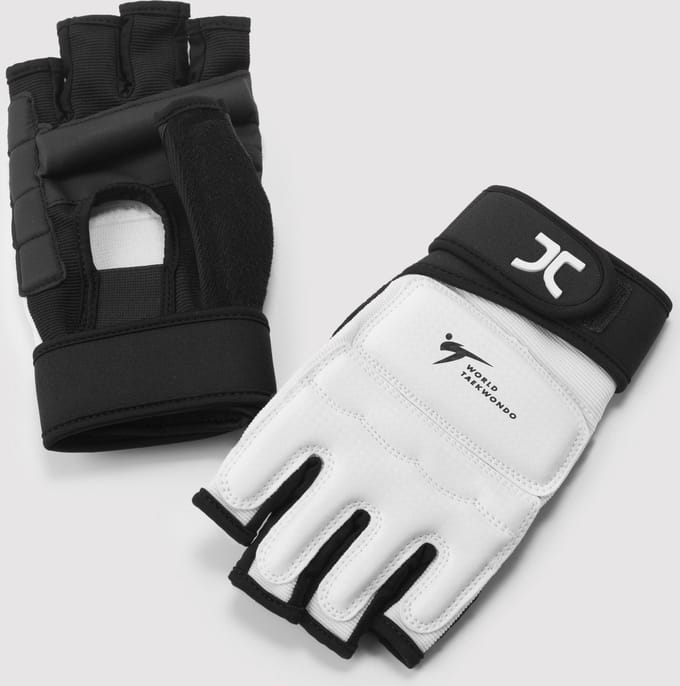 Taekwondo-handbeschermers (handschoen) JCalicu | WT | Wit (Maat: S)