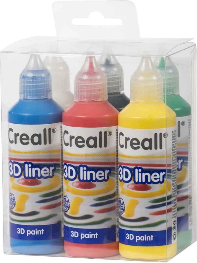 3D Verf - CREALL-3D Liner - Primary assortment Set