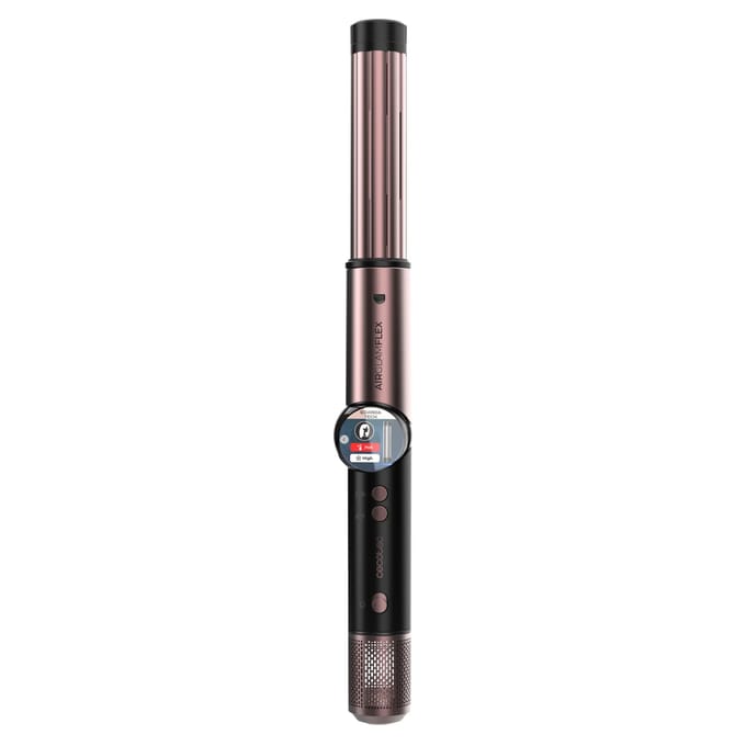 Cecotec AirGlam 14in1 Flex Föhnborstel, 14 accessoires, 1400W, flexfunctie, zwart