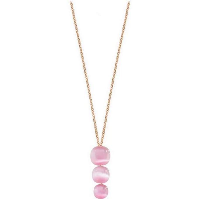 Collier pour femme Morellato Gemma en argent sterling ton or rose SAKK01 beige