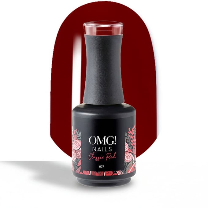 Limea Gellak 077 Classic Red 15ml - Gel nagellak - Rode Gel lak - OMG nails - Rood