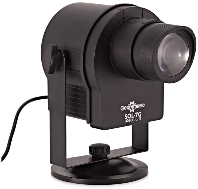 Sol Custom Image Gobo Logo Projector van Gear4music
