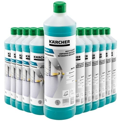 (12 stuks) Kärcher FloorPro Multi reiniger RM 756 - 1 liter