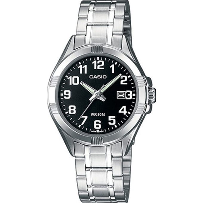 Casio LTP-1308PD-1B Dames Horloge 31mm WR 50mt