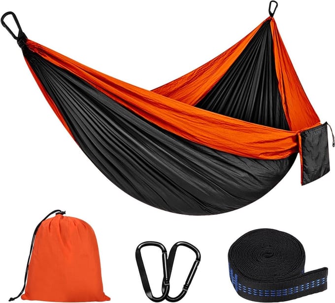 Luxe Camping Hangmat 300x200cm - Ultralicht & Draagbaar voor 2 Personen