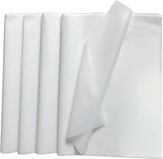 Velina Bianca da Imballaggio (Bianco, 50 x 35 cm)