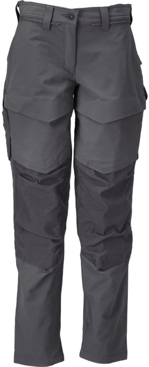 Mascot Customized Broek met kniezakken 22378-311 - steengrijs - C36 - 76