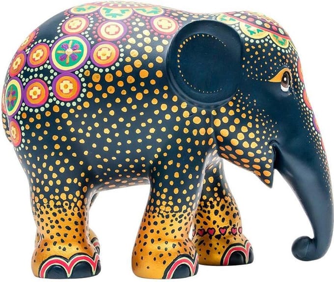 Elephant Parade Bindi - Handgemaakt Olifantenstandbeeld - 10 cm