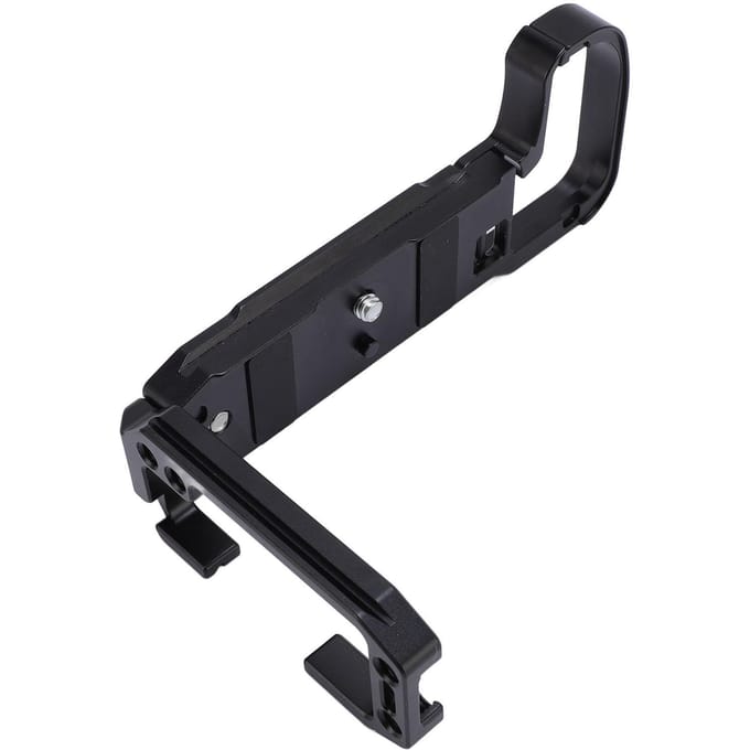 Camera L-beugel voor Z6III Aluminiumlegering Uitschuifbaar Verticaal Horizontaal Schakelen Snelkoppeling black