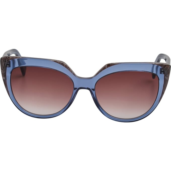 Vrouwen Cat Eye Zonnebril in Acetaat LJ783S
