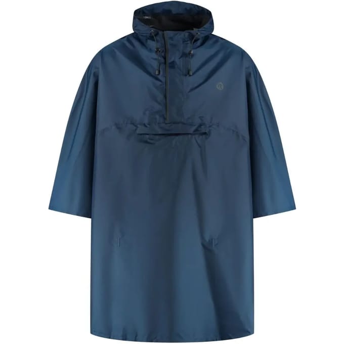 Rogelli Commuter Core Dames en Heren Fiets Regenponcho - Blauw