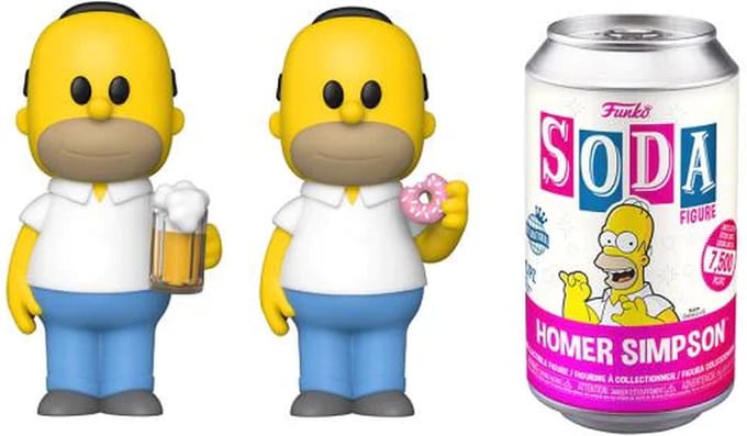 Funko Pop! Soda: The Simpsons Homer 7500Pcs Exclusive
