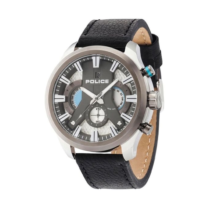 Police Heren 48MM Staal 5 ATM R1471668003