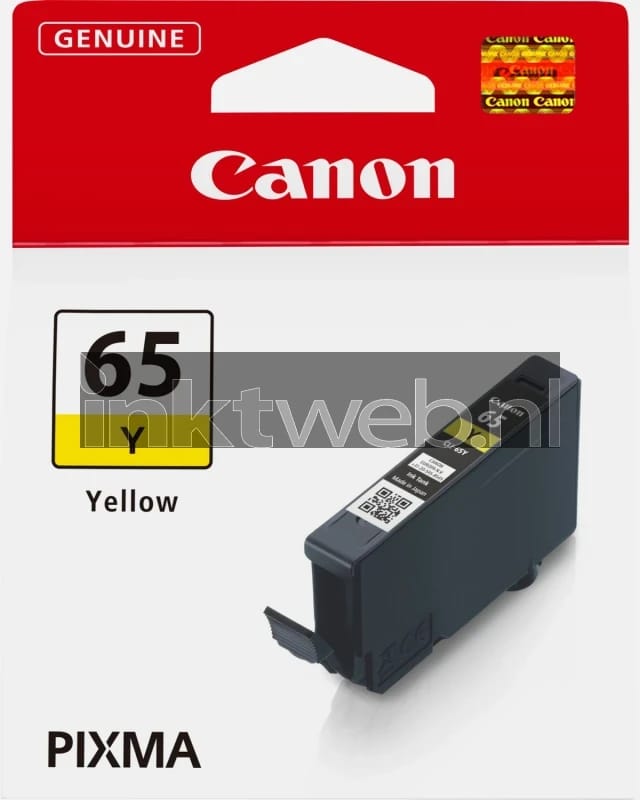 Canon CLI-65Y inktcartridge geel (origineel)