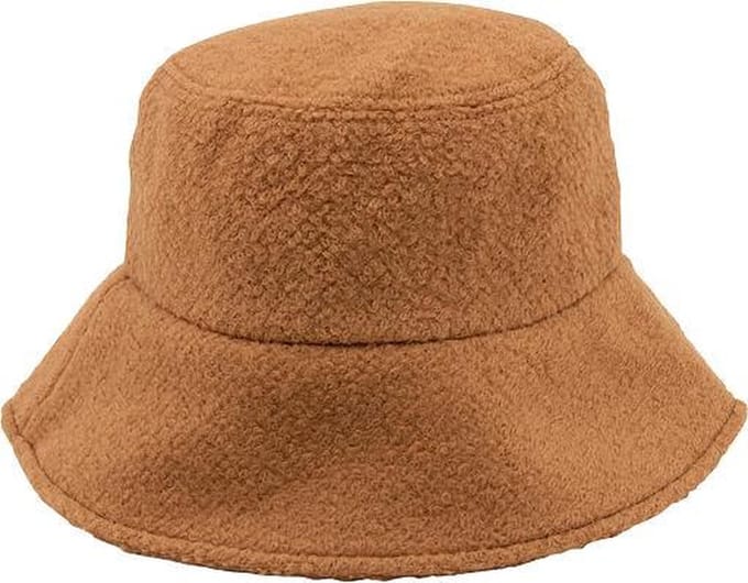 Monk and Anna bucket hat cashew