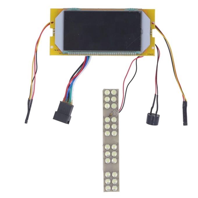 Elektrische Scooter LCD Display PCB Waterdicht LCD Paneel Scherm Vervanging voor KUGOO S1S2S3 36V gray