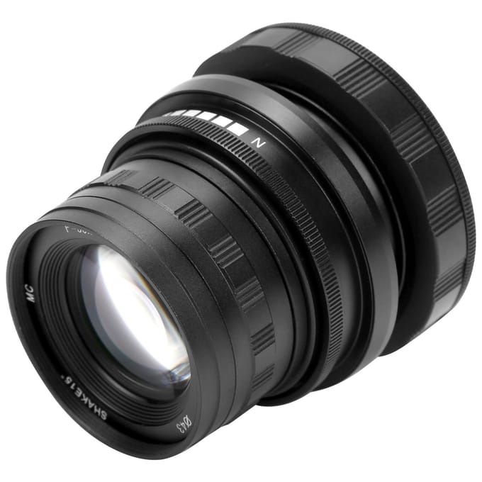 50mm F1.6 E-mount Tilt-Shift Handmatige Full-Frame Lens voor Sony A9 A7 Serie Spiegelloze Camera black